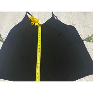 Torrid Black Adjustable Strap Flowy Cami Tank – Size 3 (3X / 22/24)